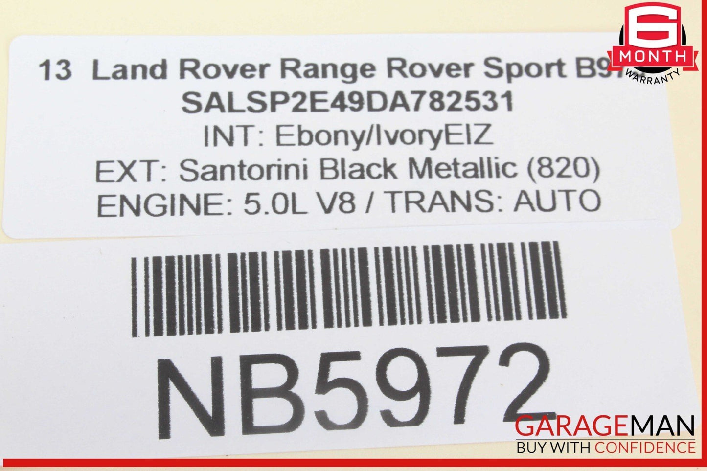 13 Land Rover Range Rover Sport Satellite Radio Control Module Unit OEM