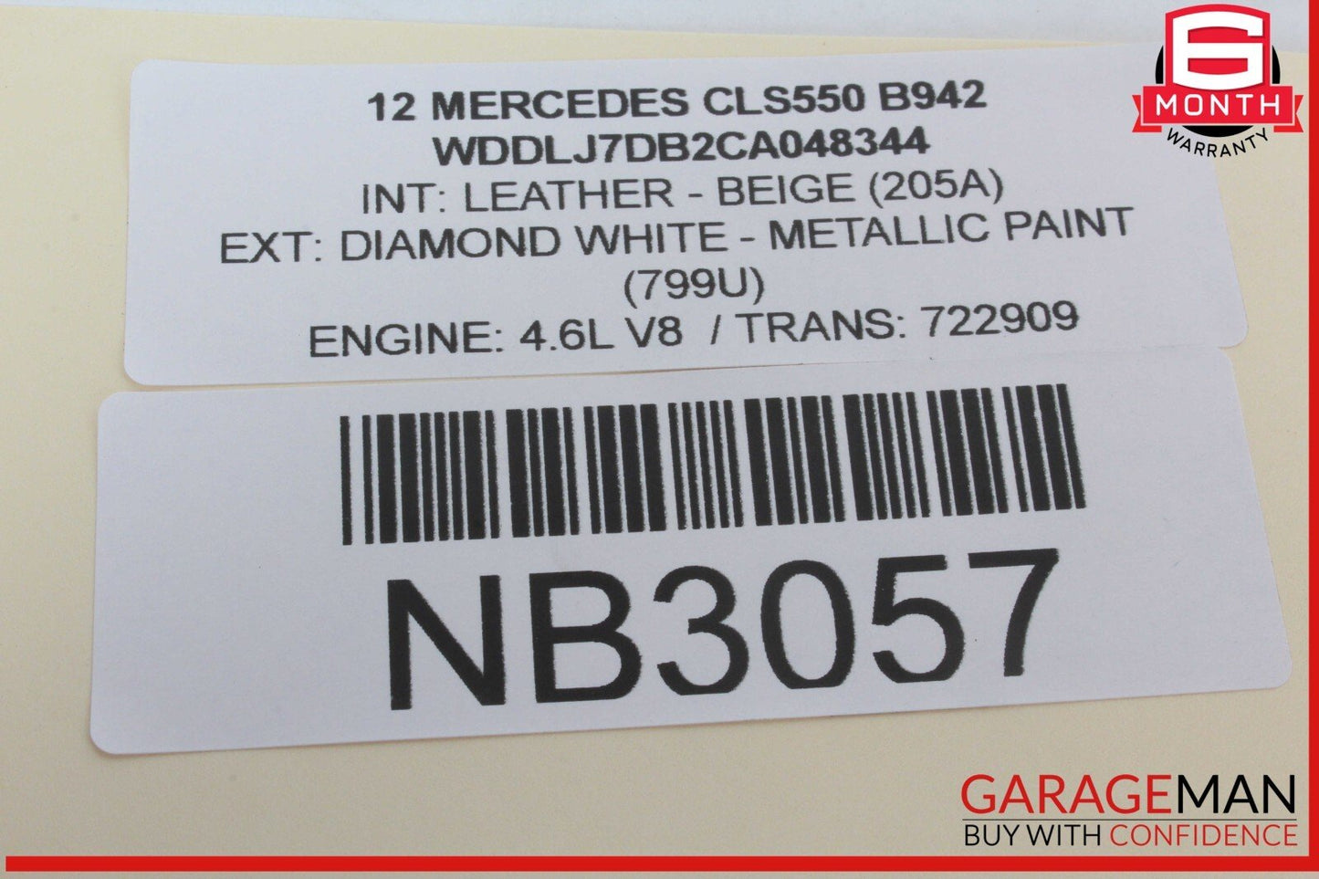 12-14 Mercedes W218 CLS550 Park Assist Parktronic Sensor Module Control OEM