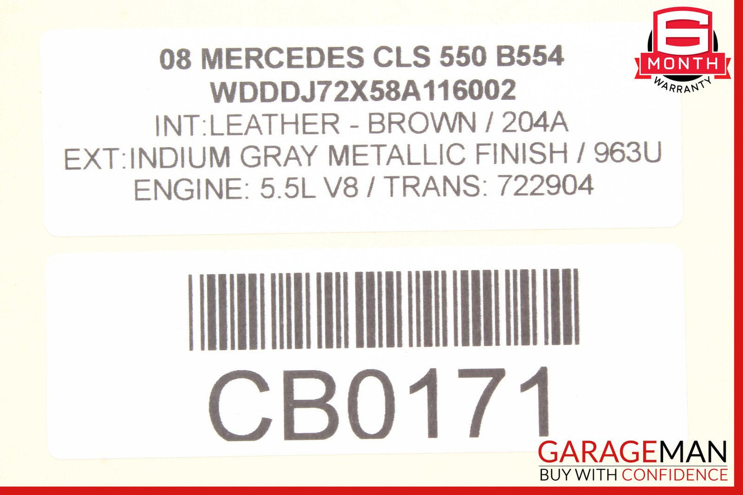 06-08 Mercedes W219 CLS550 Parktronic Control Module PDC 2195450332 OEM