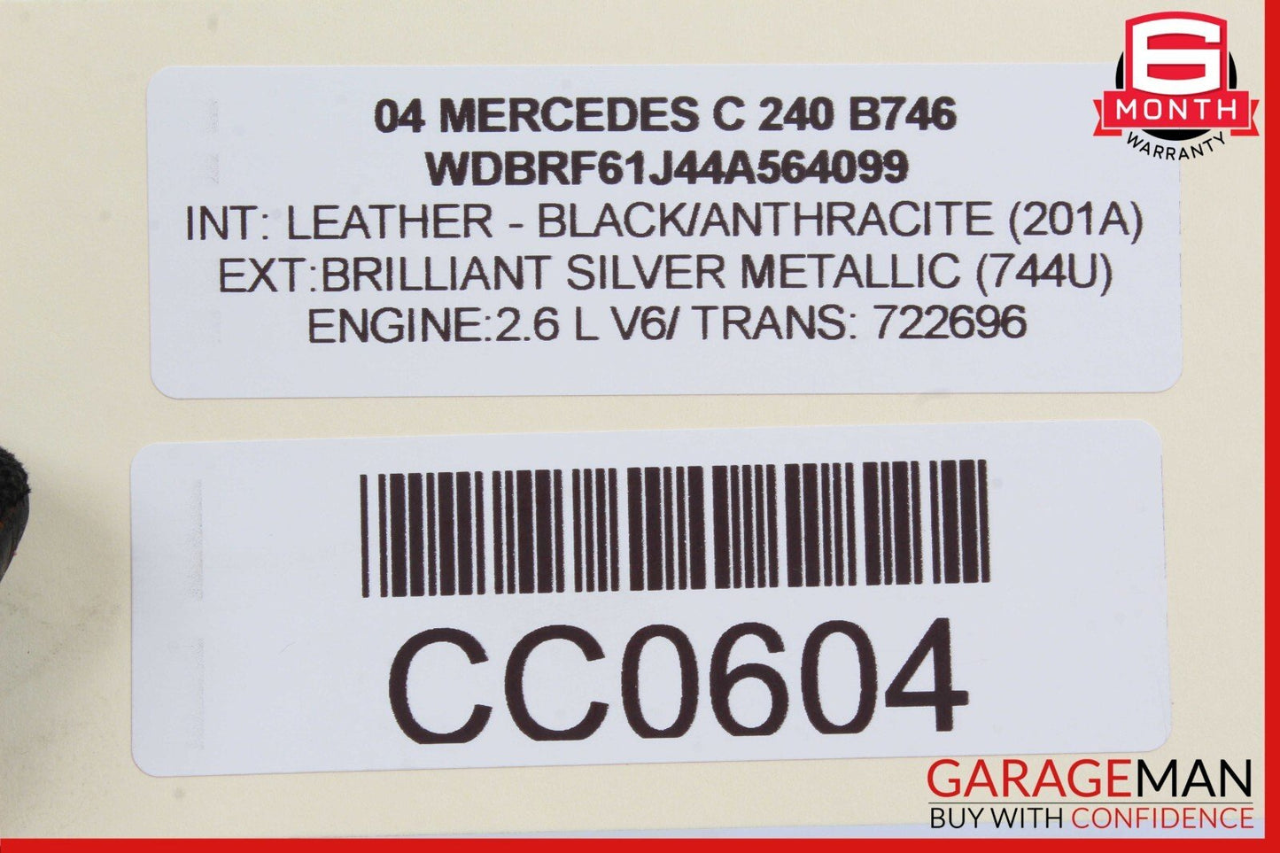 Mercedes C240 E320 CL500 C230 SL550 Anti Theft Alarm Control Module Unit