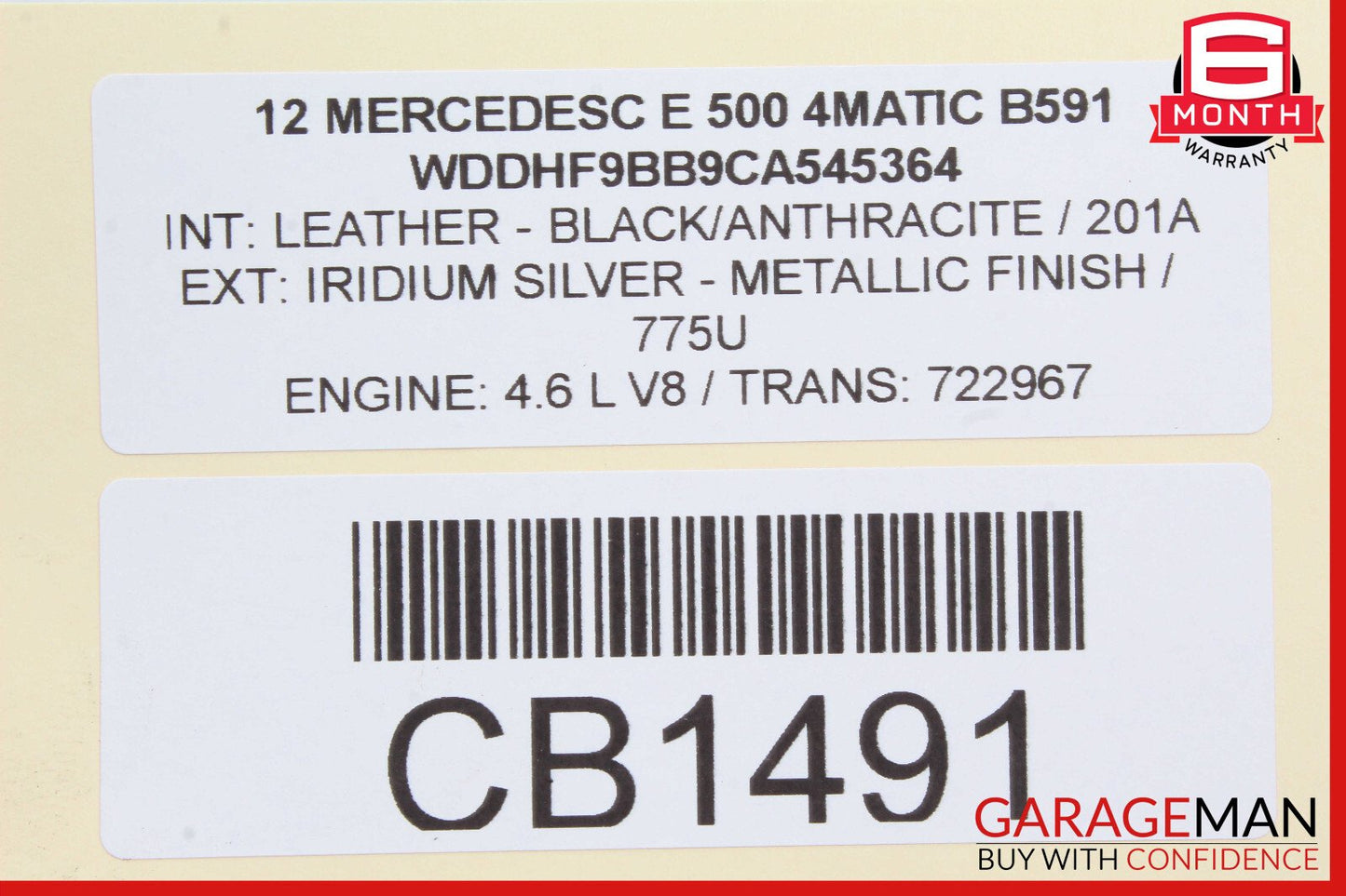 10-16 Mercedes W218 CLS500 ABS Brake Hydraulic Pump Control Module Unit OEM