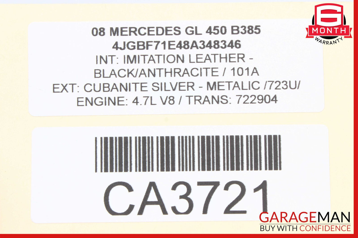 07-12 Mercedes X164 GL450 GL550 3rd Row Seat Folding Power Switch Button OEM