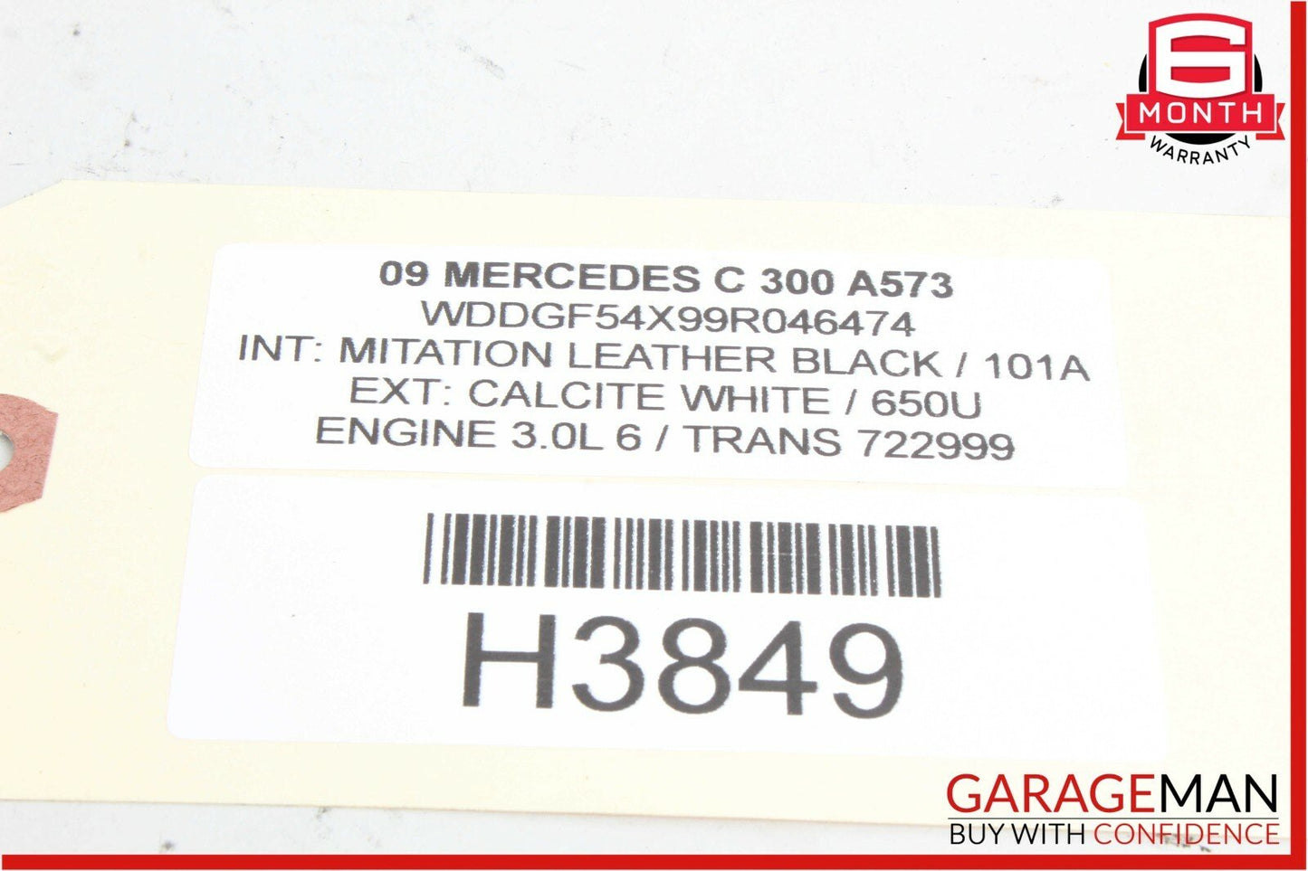 08-14 Mercedes W204 C300 Rear Right / Left Sway Bar Stabilizer Tie Rod Link