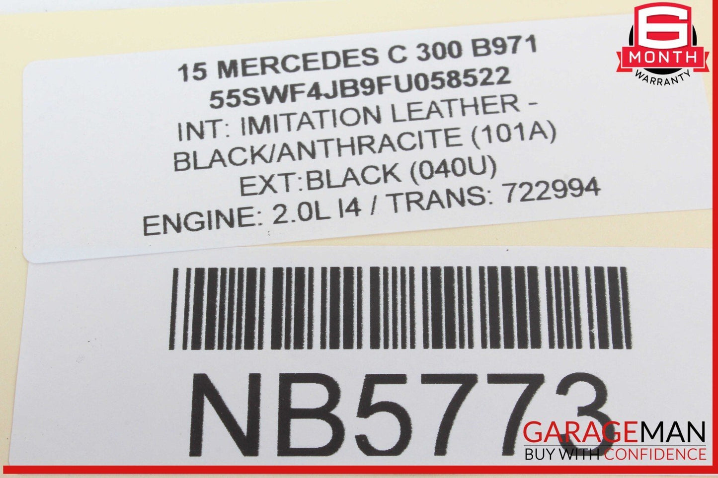 15-20 Mercedes W205 C300 C350e Front Left Driver Side Seat Control Module OEM