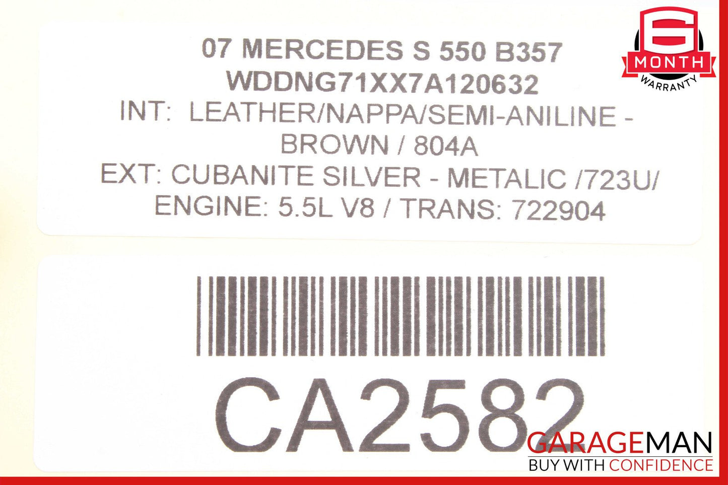 07-13 Mercedes W221 S550 S63 Front Left Driver Side Under Seat Control Unit OEM