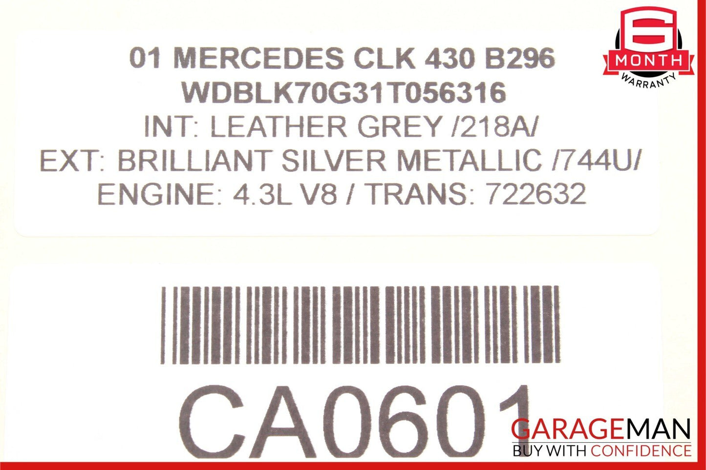 Mercedes CLK430 SL500 C320 S500 Voice Audio Communication Control Module Unit