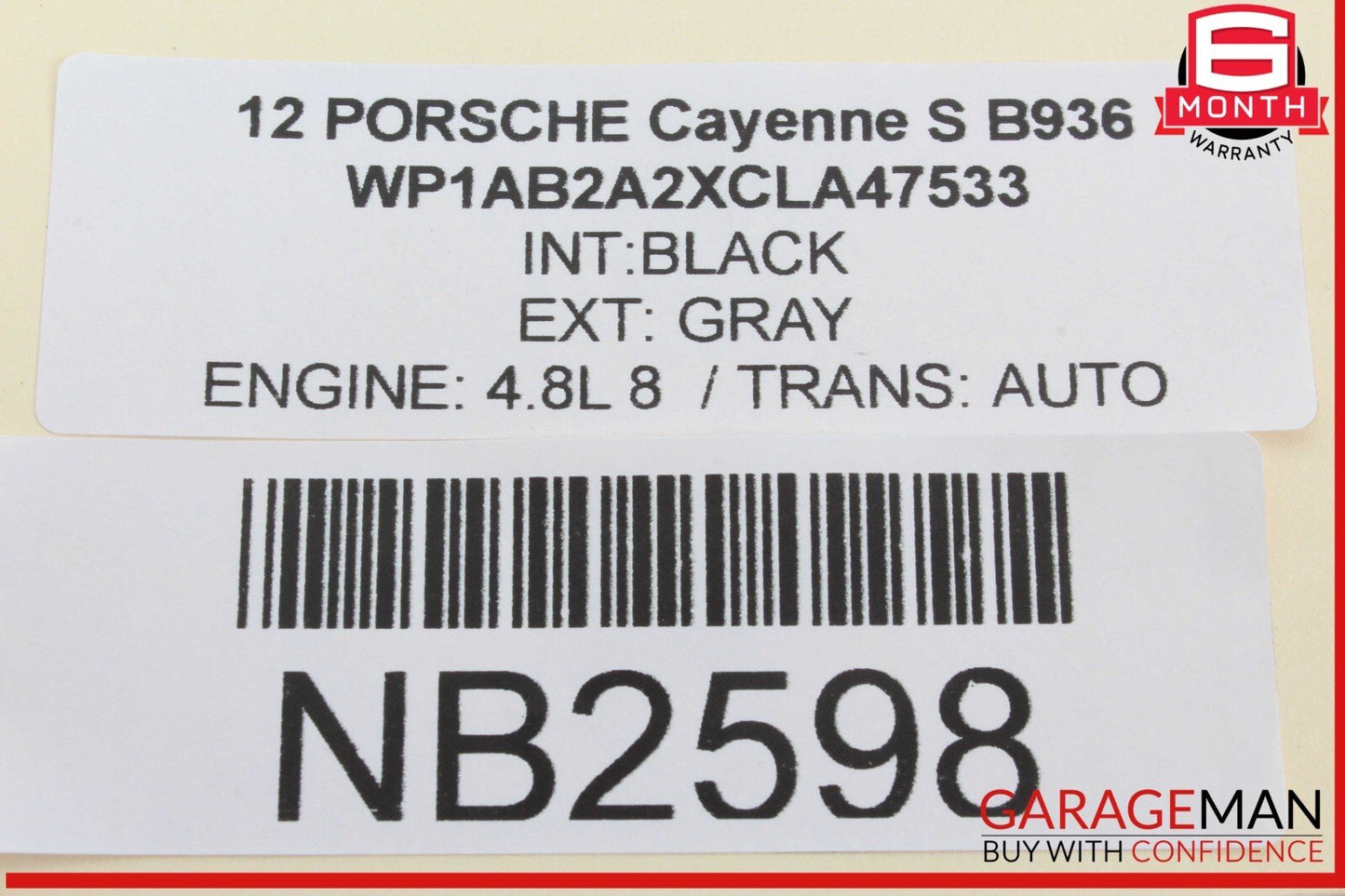 11-14 Porsche Cayenne S 958 TCU Automatic Transmission Control Unit OEM