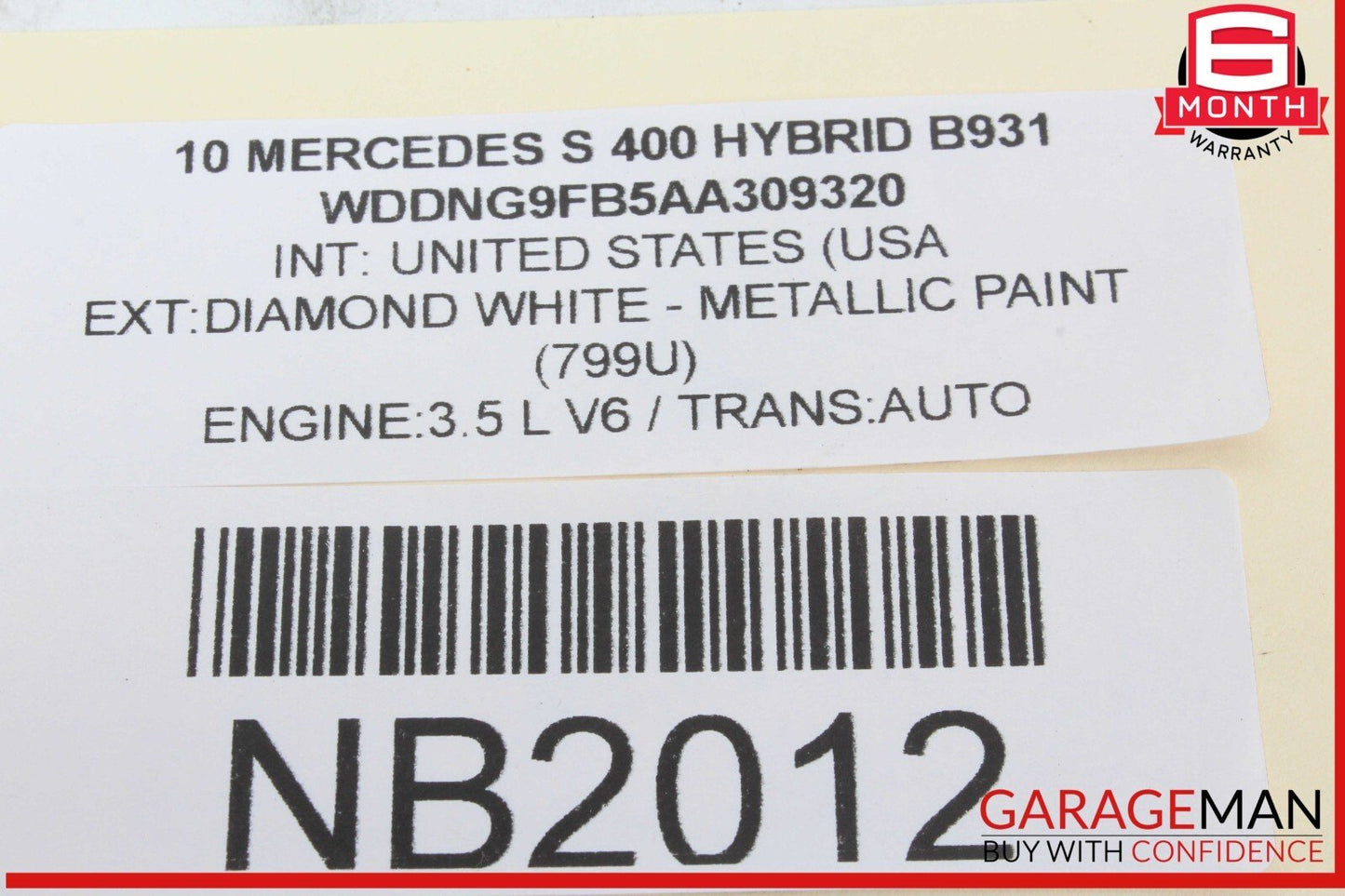 07-14 Mercedes W221 S400 Hybrid Headlight Switch Control 2219053500 OEM