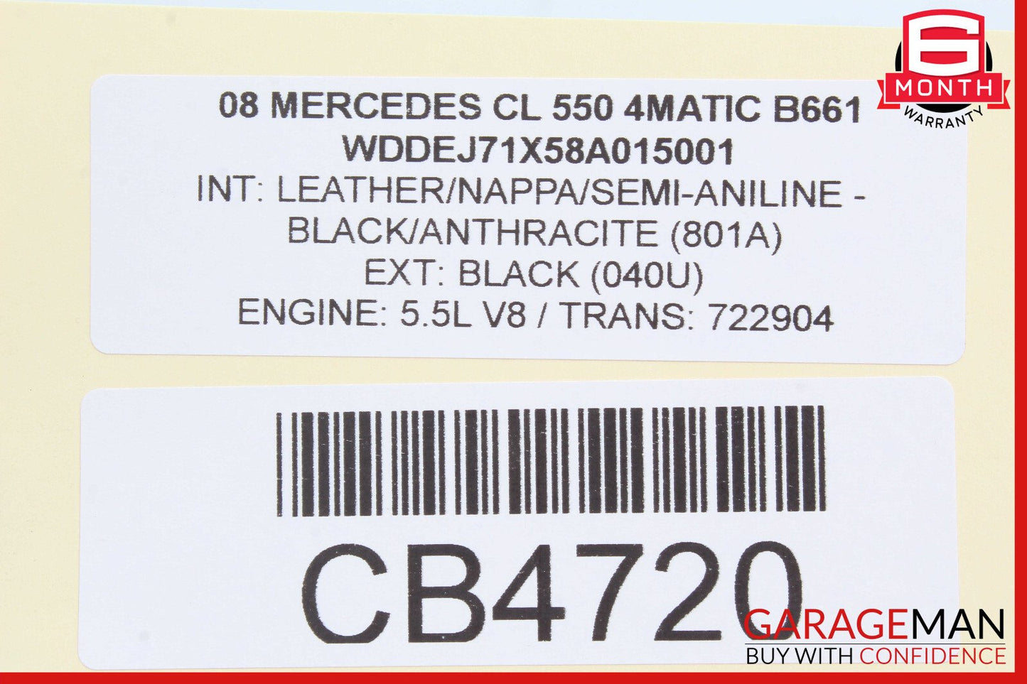 07-14 Mercedes W216 CL550 S550 Voice Language Communication Control Module OEM