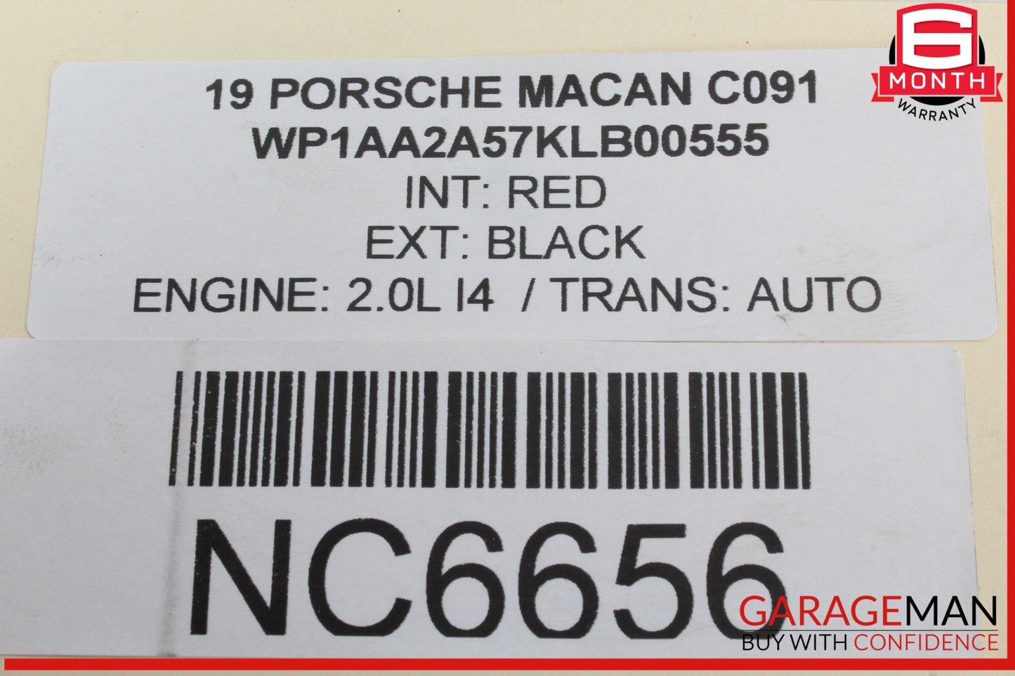 19-24 Porsche Macan 95B Power Brake Booster Master Cylinder w/ Reservoir OEM