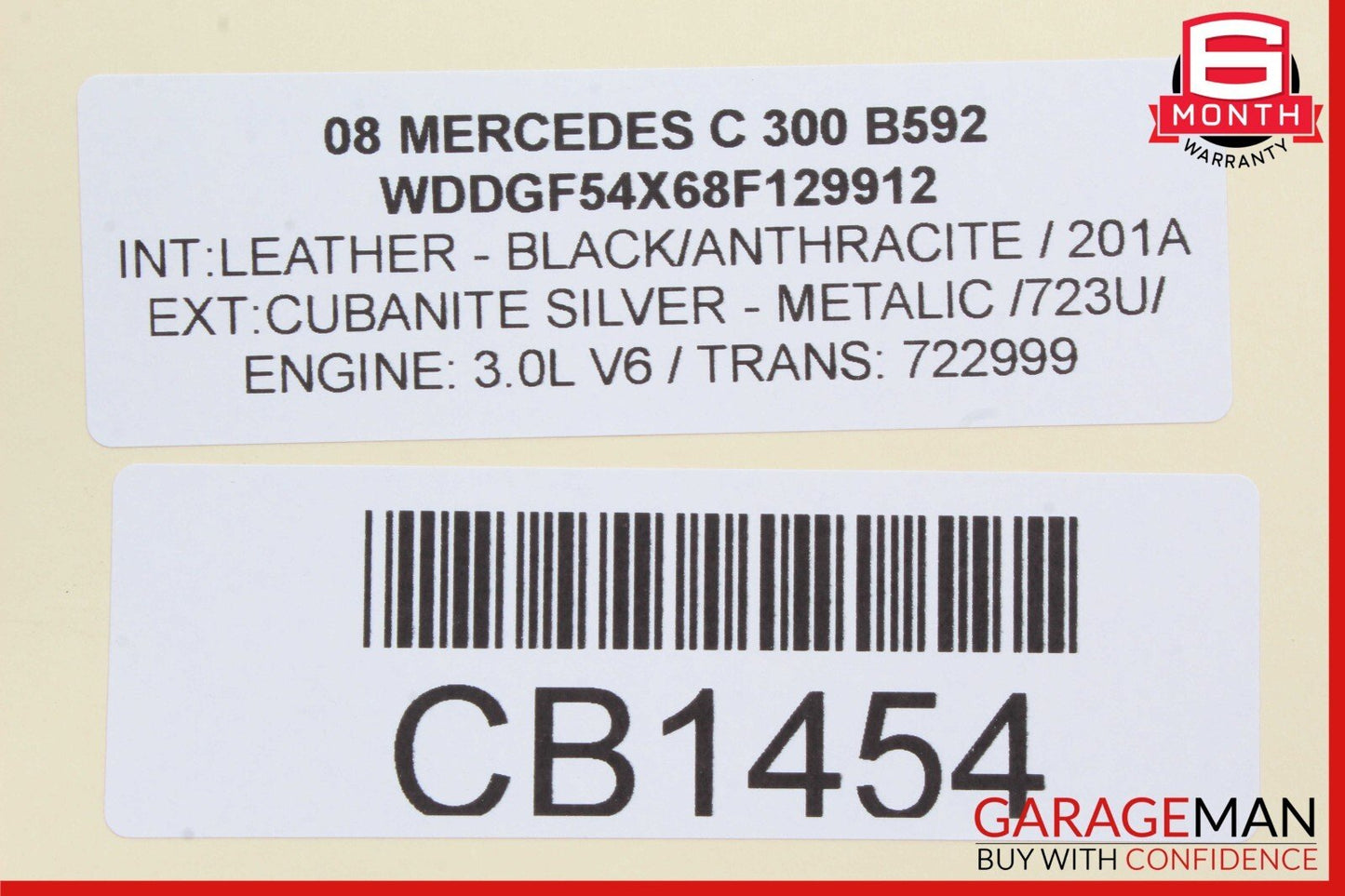 08-14 Mercedes W204 C300 C250 C350 Floor Gear Selector Shifter 2042673724 OEM