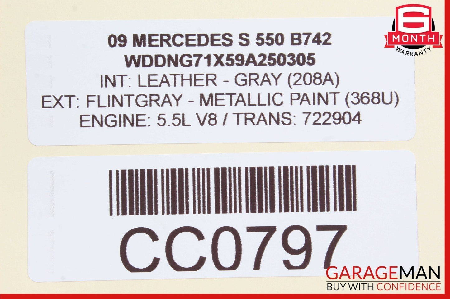 07-14 Mercedes W216 CL550 S550 S63 Voice Language Communication Control Module