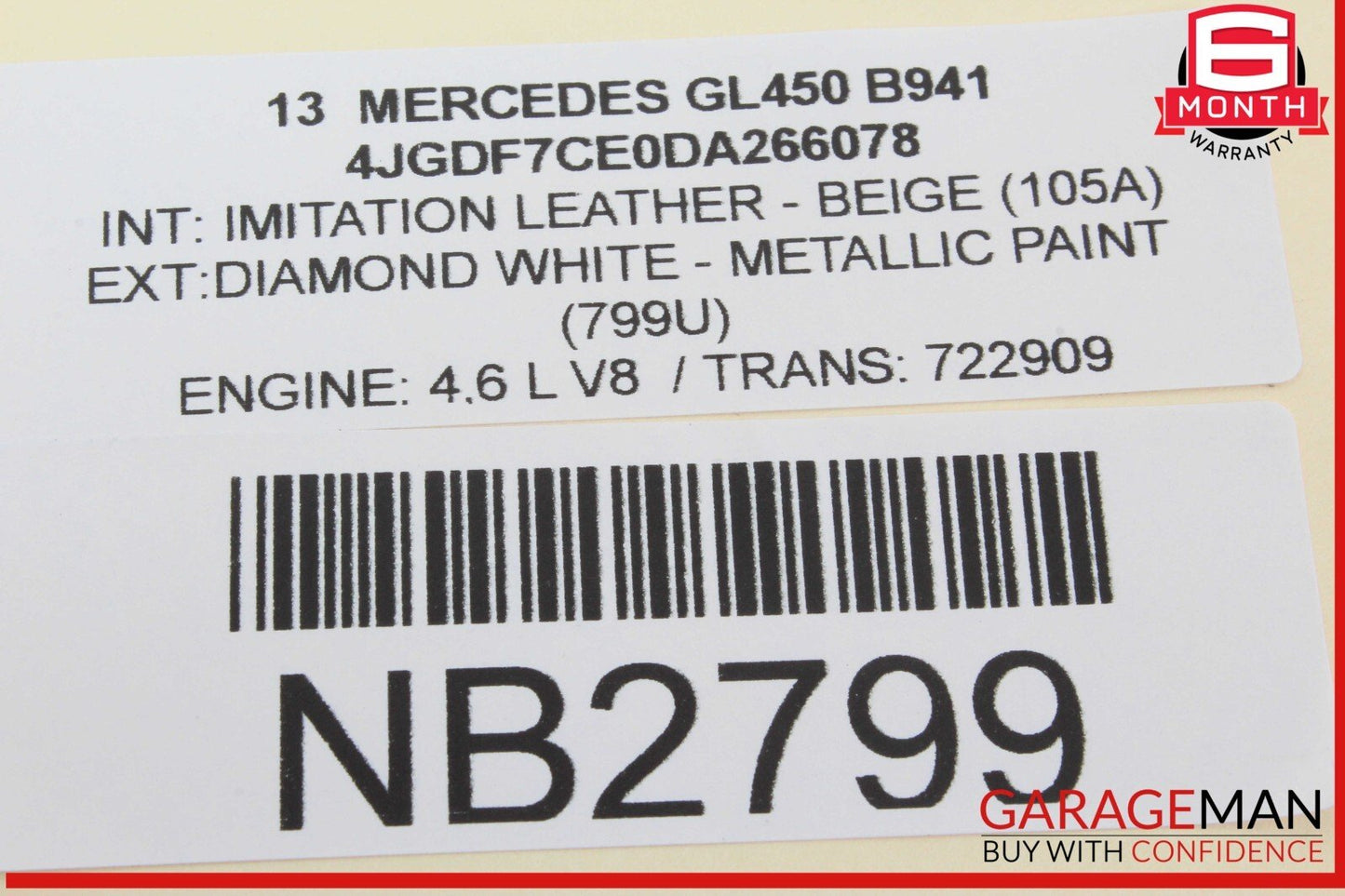 13-16 Mercedes X166 GL450 ML550 Park Assist Parktronic Sensor Module Control OEM