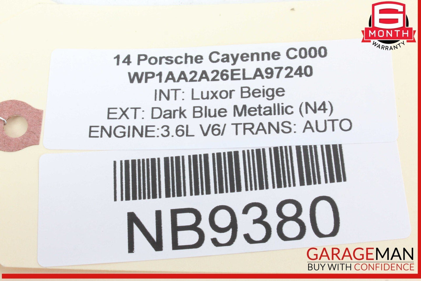 11-18 Porsche Cayenne 958 Rear Right or Left Tie Rod Control Arm OEM