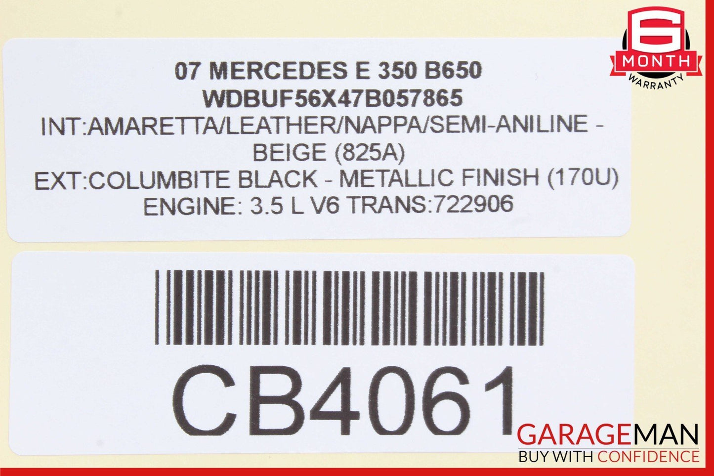 03-09 Mercedes W211 E350 E550 E63 AMG Front Left Side Door Control Module Unit