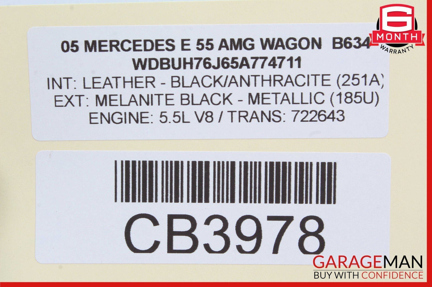 03-09 Mercedes W211 E55 AMG E550 Front Right Passenger Door Control Module OEM