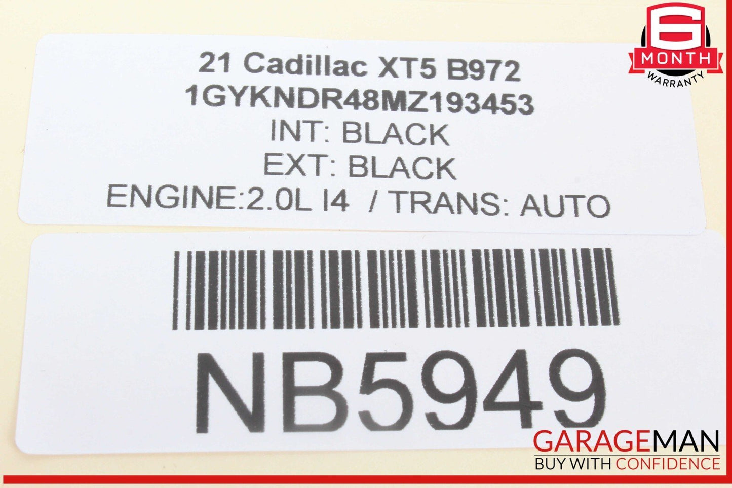 17-23 Cadillac XT5 Front Left Driver Side Window Regulator Motor 84631515