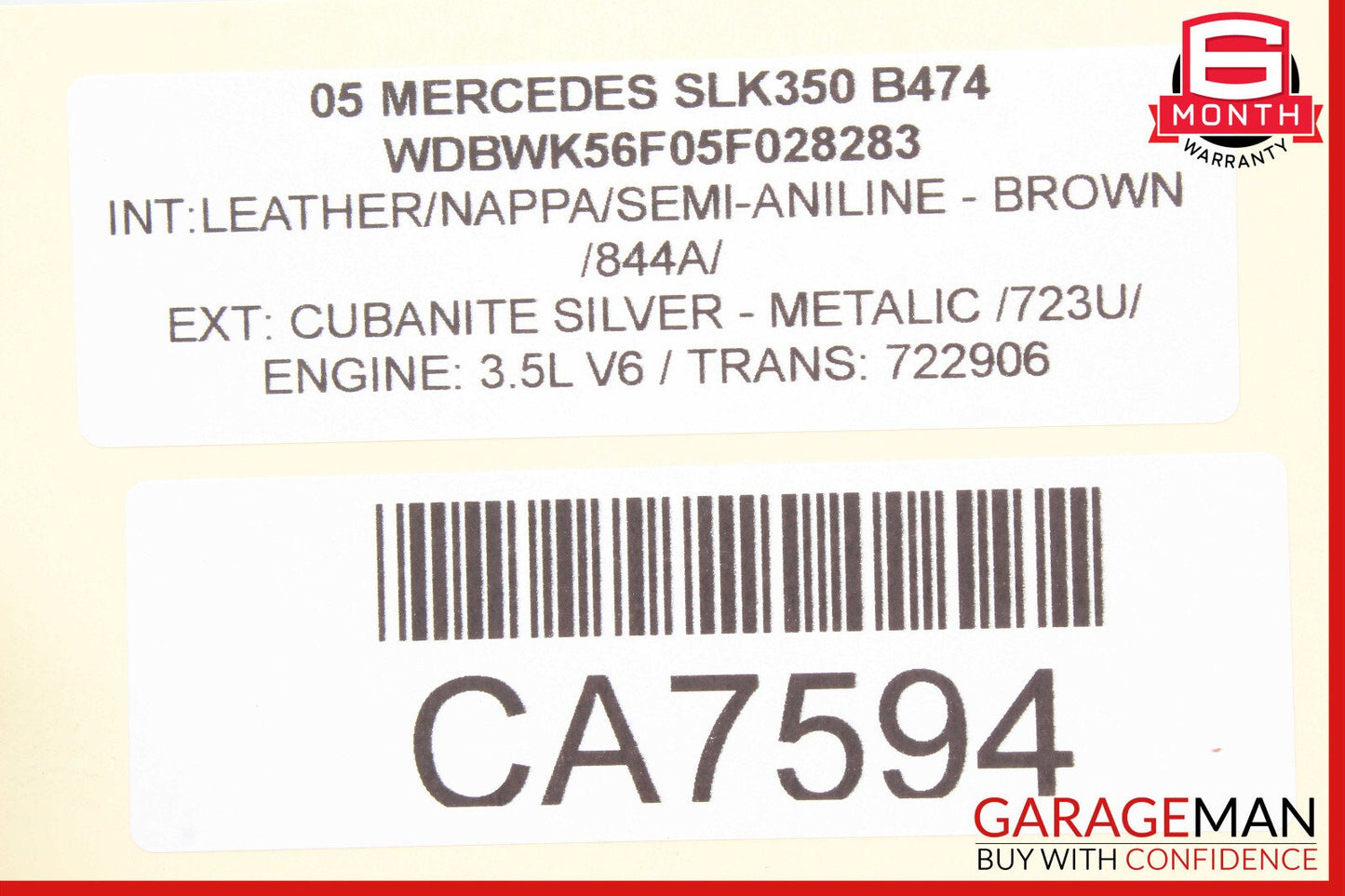 06-14 Mercedes R171 SLK350 SL550 Voice Communication Control Module Unit OEM