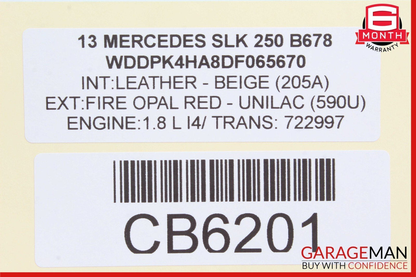 12-20 Mercedes R172 SLK250 SLC300 Roof Convertible Top Module Control OEM