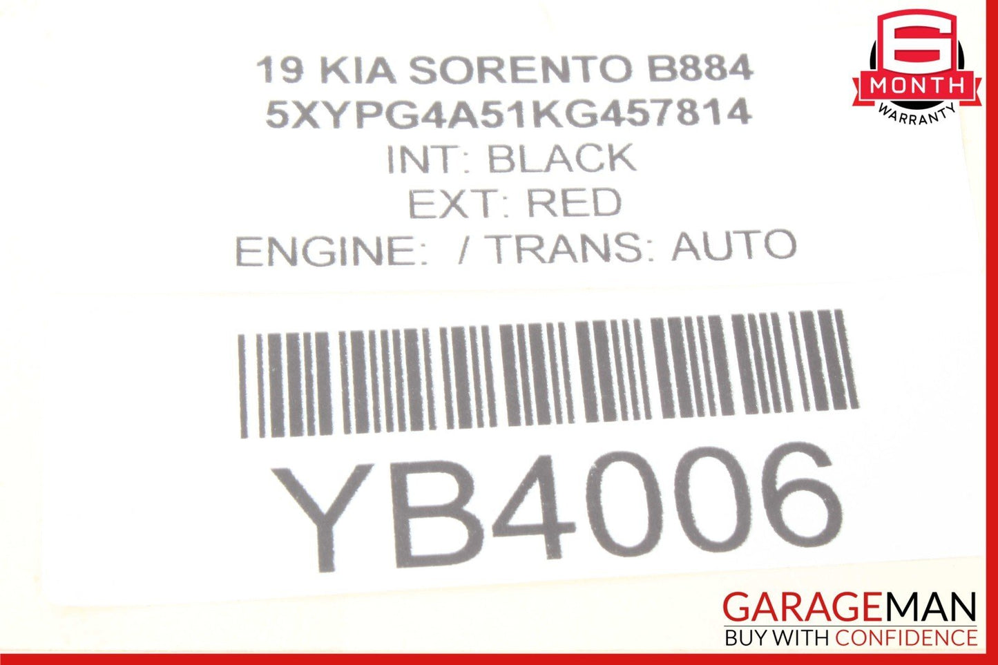 16-20 KIA SORENTO REAR RIGHT PASSENGER SIDE UPPER SUSPENSION CONTROL ARM OEM