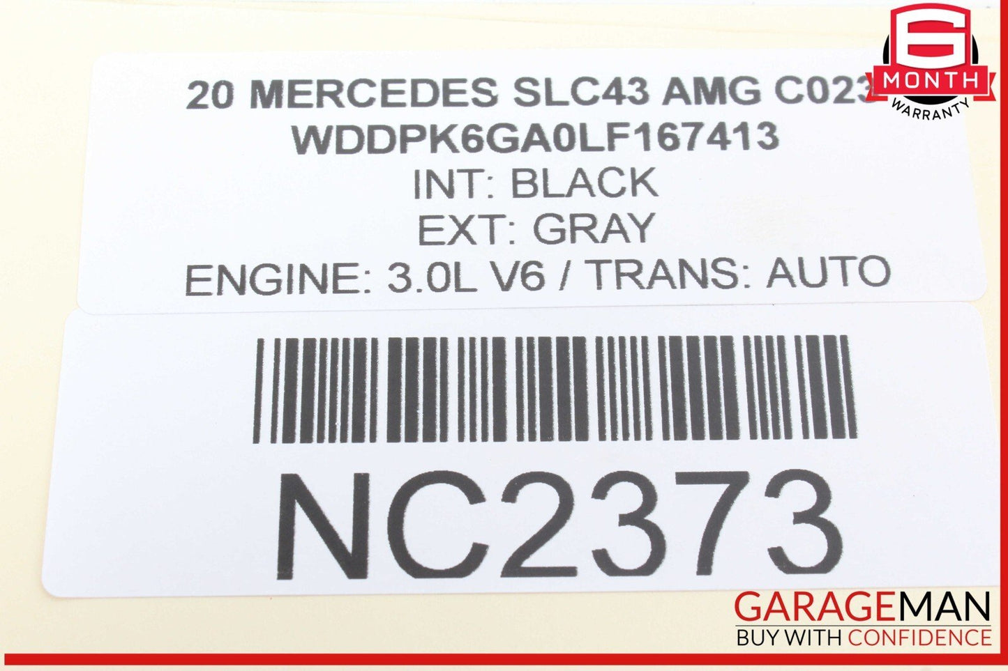 12-20 Mercedes R172 SLC43 AMG SLK350 Rear Right Passenger Side Upper Control Arm