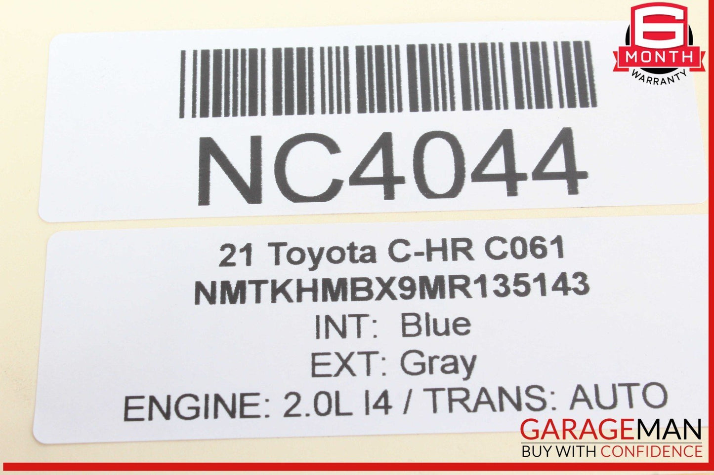 18-22 Toyota C-HR Fuel Tank Opening Switch Button 15D936 OEM