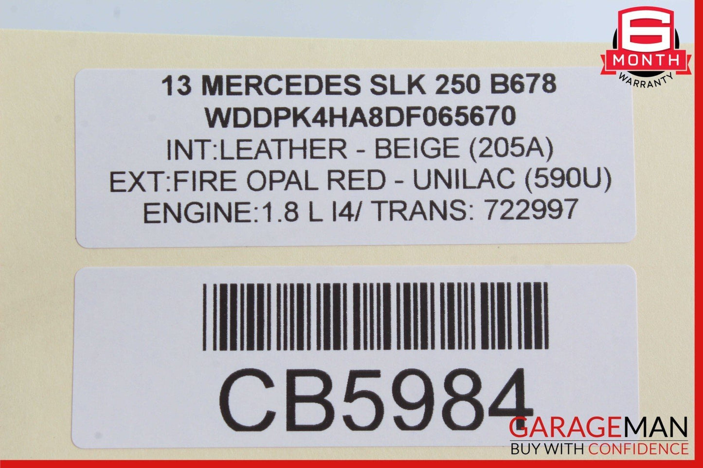 08-18 Mercedes W204 C300 CLS550 SLK250 Front Left Side Door Control Module Unit