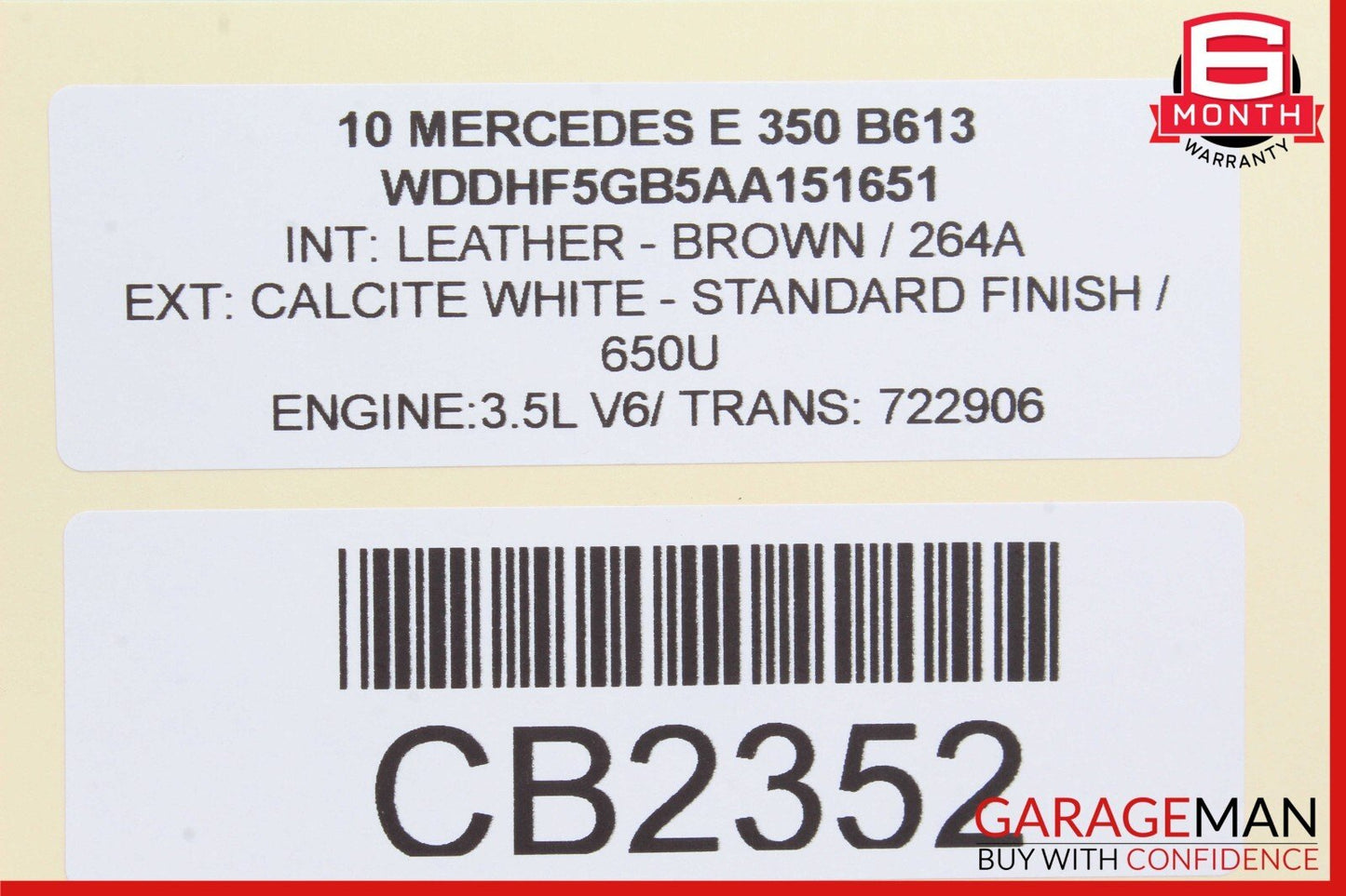 10-13 Mercedes W212 E350 S550 Active Lane Assist Front Camera 0009051700 OEM