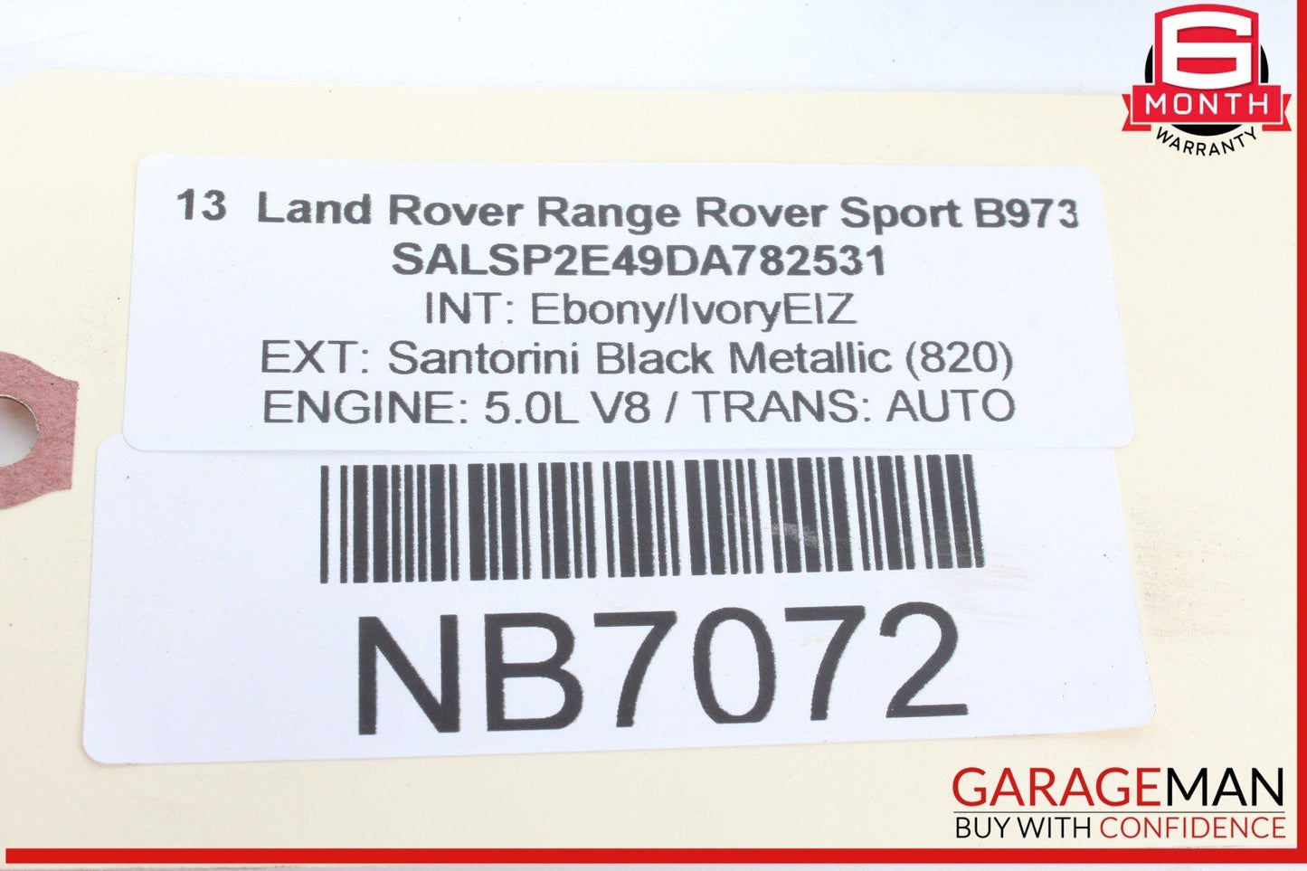 10-13 Land Rover Range Rover Sport Front Right Passenger Side Sway Bar Link