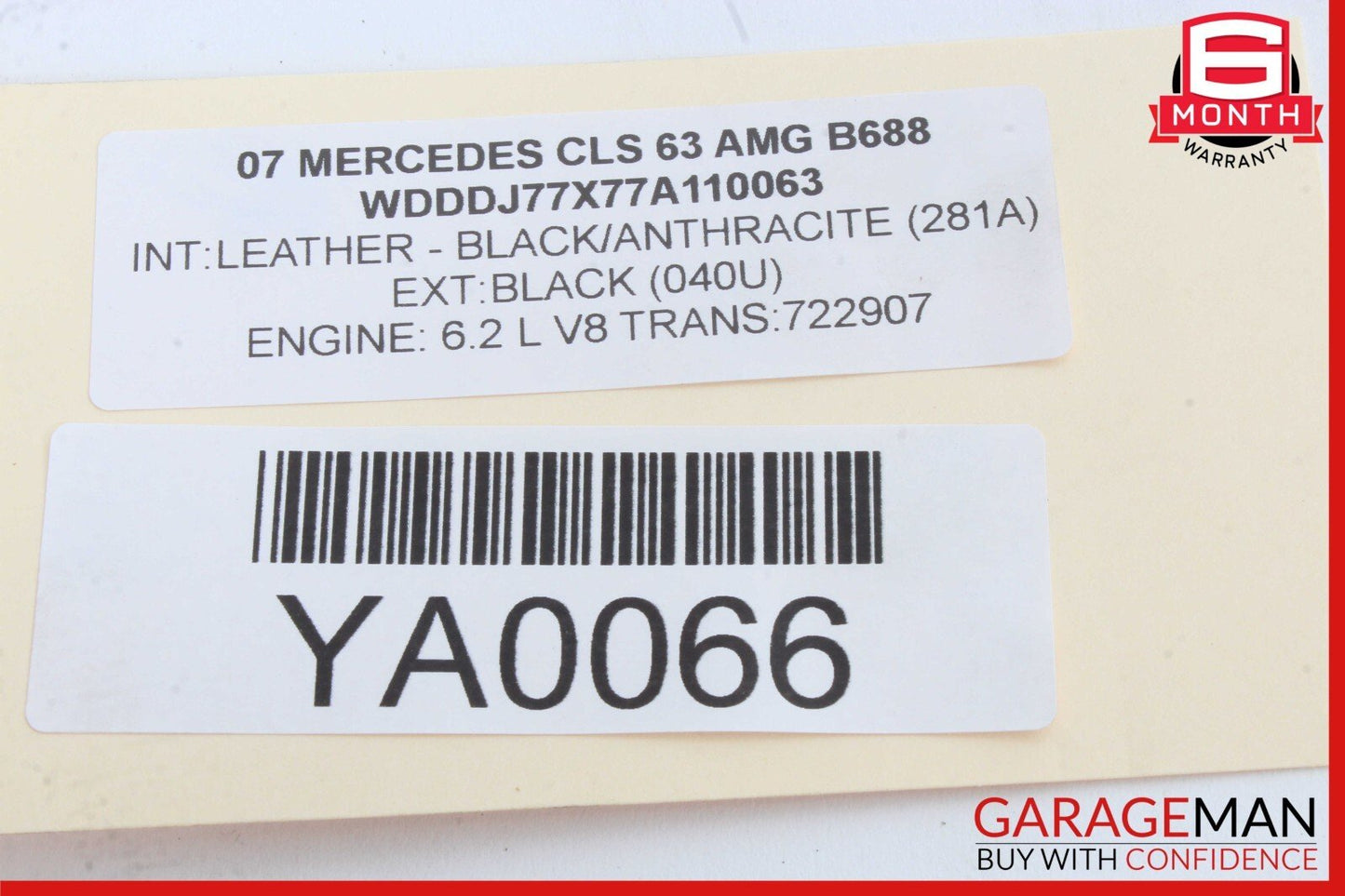 03-12 Mercedes W219 CLS63 AMG Rear Right or Left Suspension Lower Control Arm