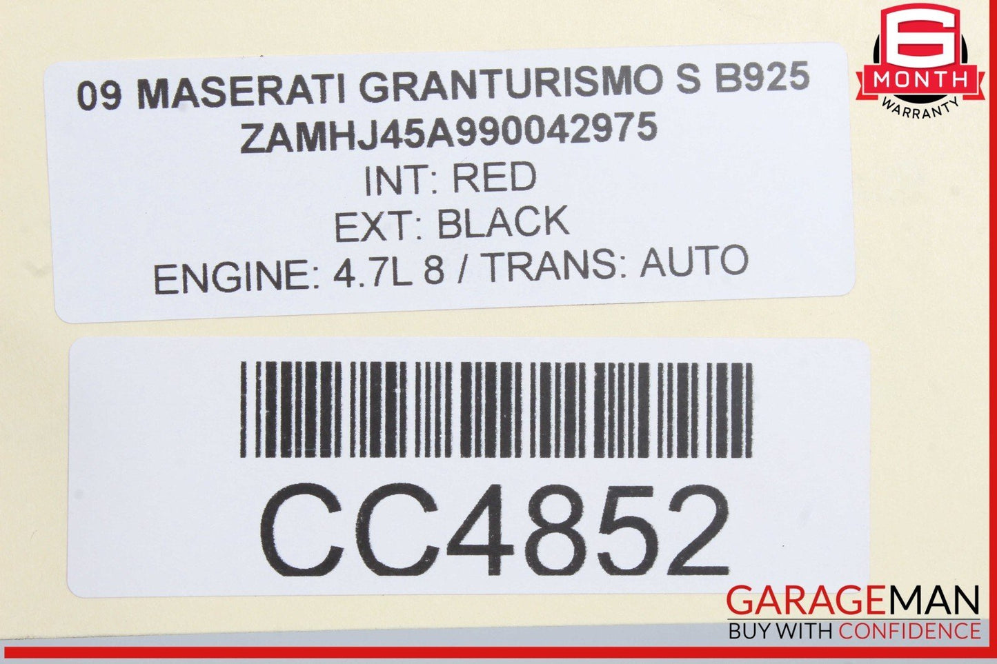 03-10 Maserati GranTurismo S M145 Rear Right Side Spindle Knuckle Hub OEM
