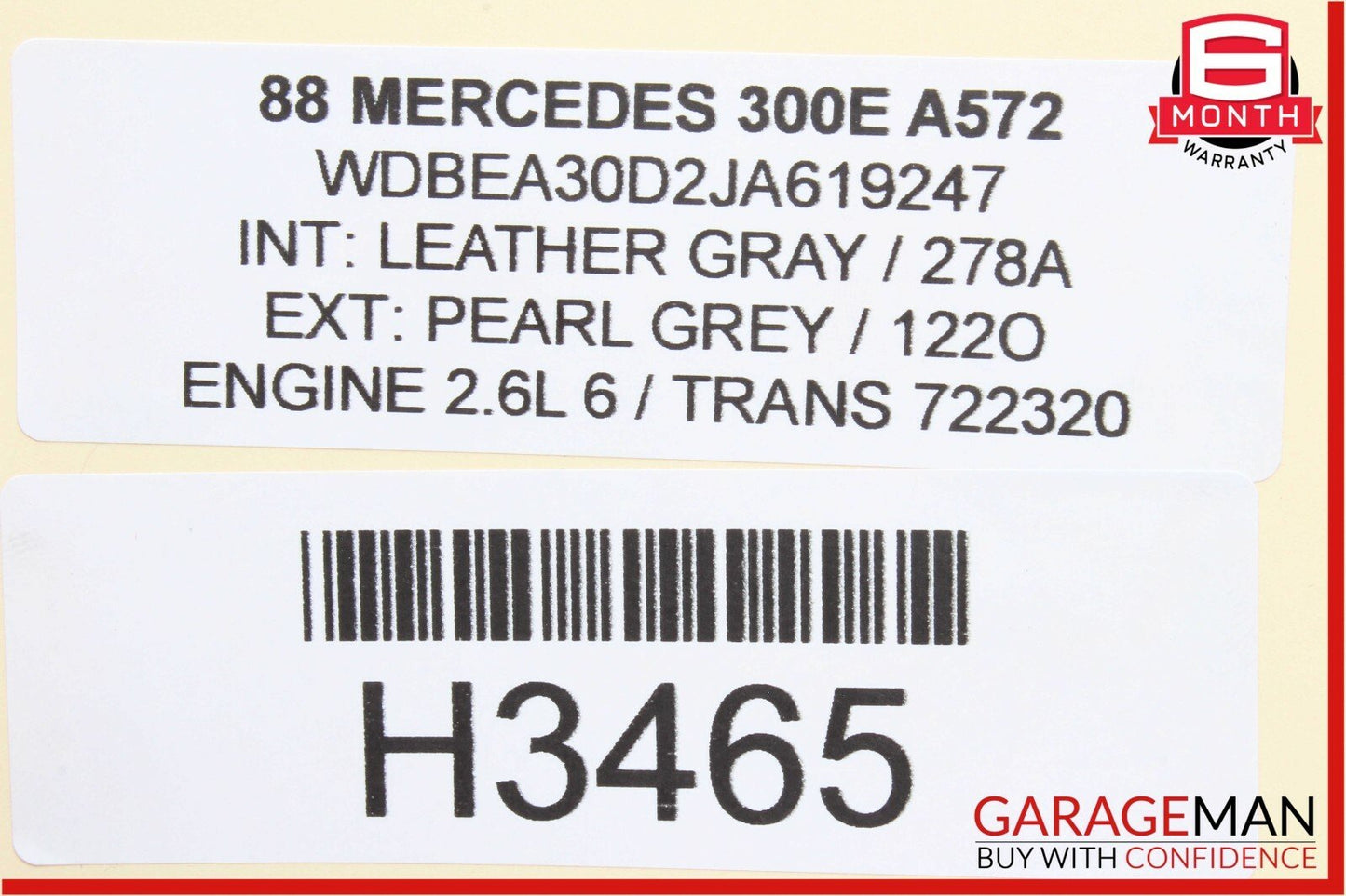 85-93 Mercedes W124 300E Rear Left / Right Side Suspension Tie Rod Control Arm