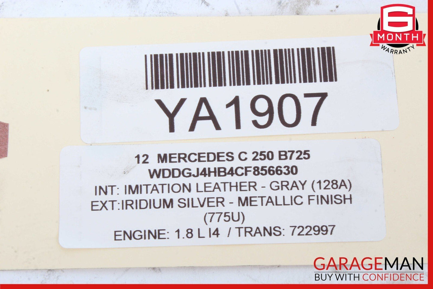 08-18 Mercedes W204 C250 E350 Rear Left / Right Suspension Upper Control Arm OEM