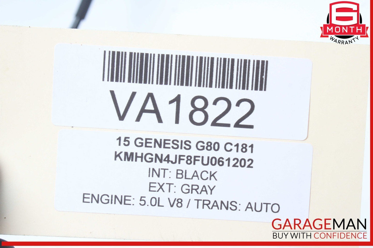 15-17 Hyundai Genesis G80 5.0L Engine High Pressure Fuel Pump 35320-3F250 OEM