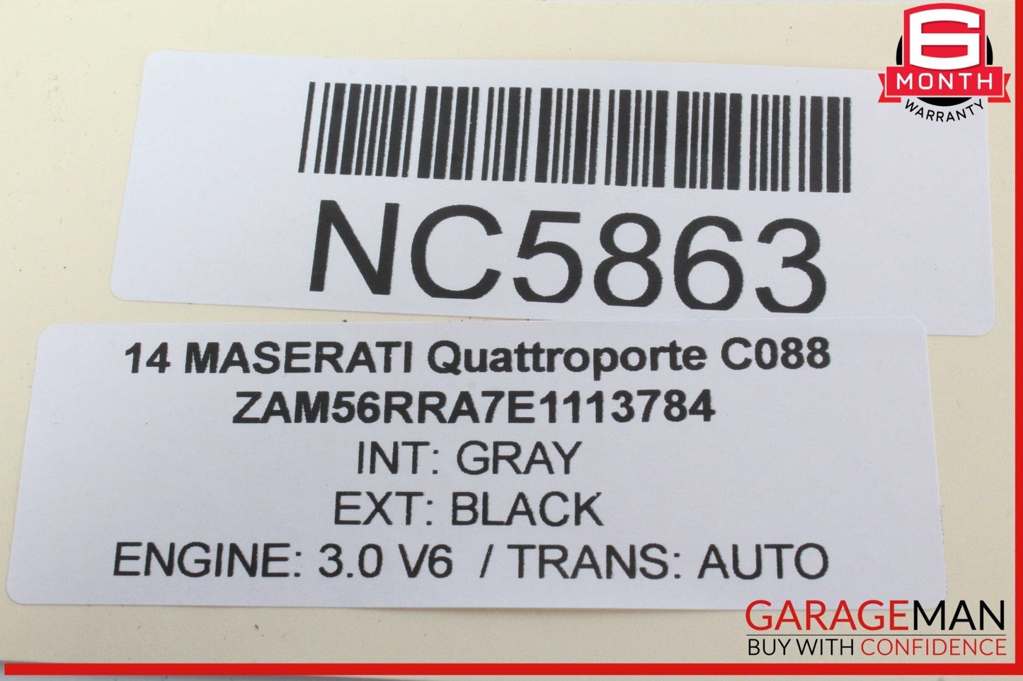 14-17 Maserati Quattroporte Ignition Engine Start Stop Switch Control 670013537