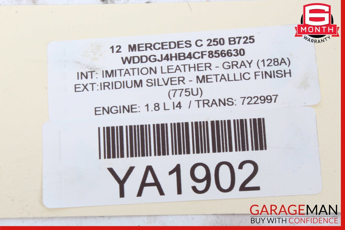 08-17 Mercedes W204 C250 CLS550 Rear Right or Left Side Lower Control Arm OEM