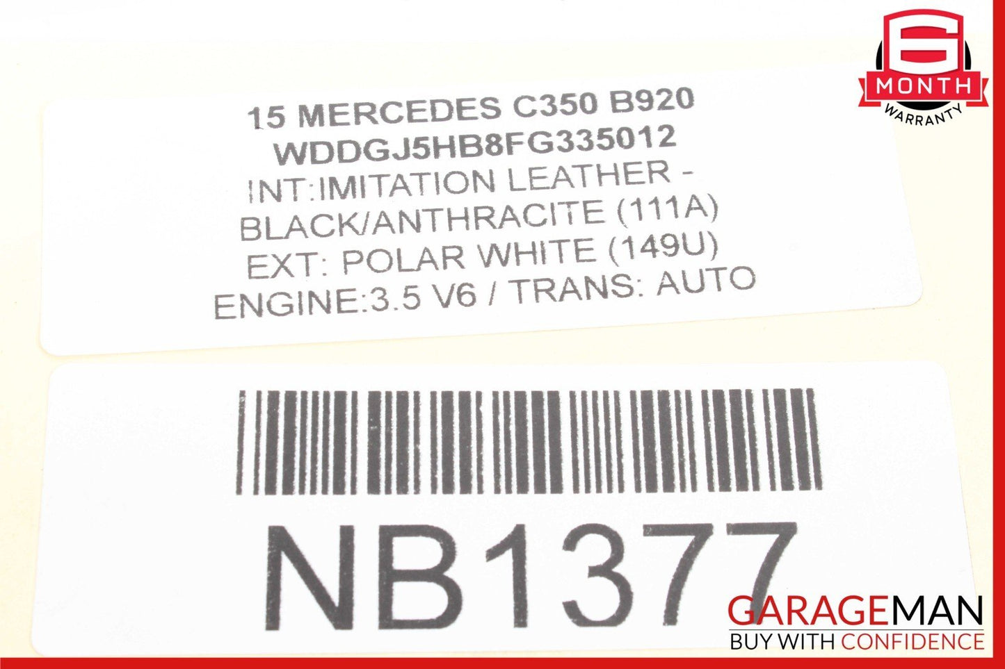 15-20 Mercedes W205 C350 Rear Right & Left Shock Absorber Coil Spring Set of 2