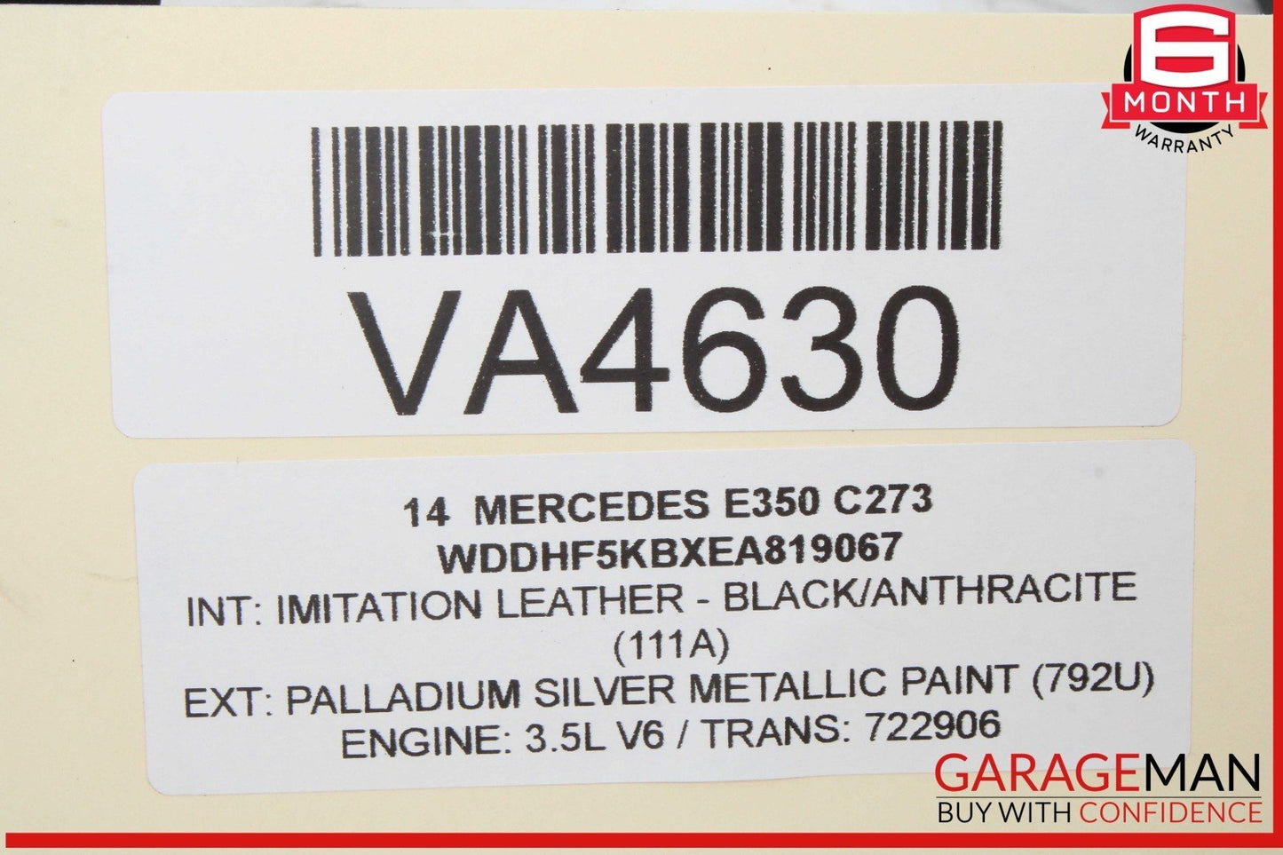 08-17 Mercedes W212 E350 C250 Rear Left or Right Side Lower Thrust Control Arm
