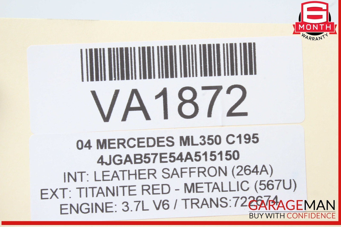 03-09 Mercedes W209 CLK500 Rear Right Passenger Window Switch Control Button