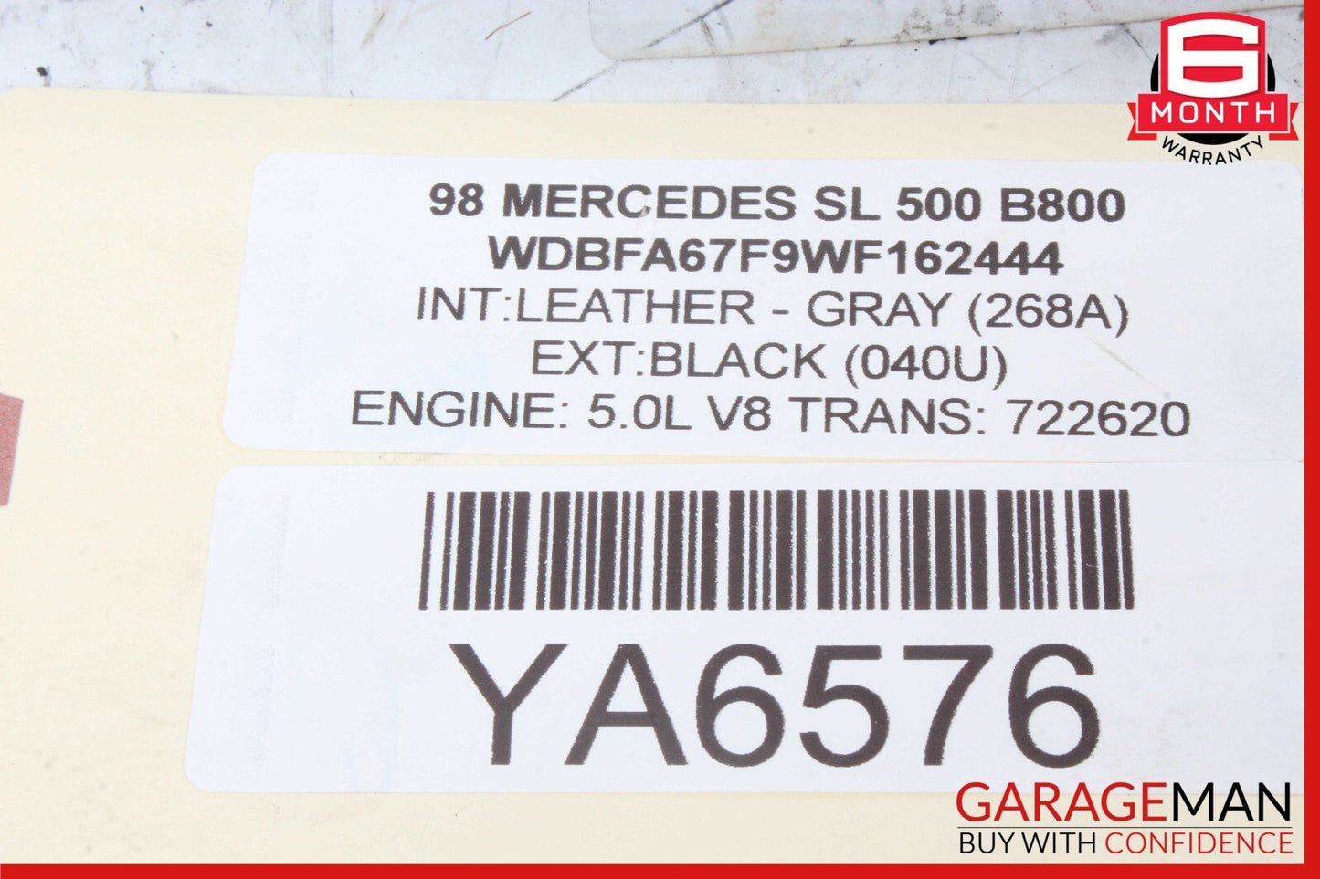 90-02 Mercedes R129 SL500 Rear Left / Right Side Suspension Lower Control Arm