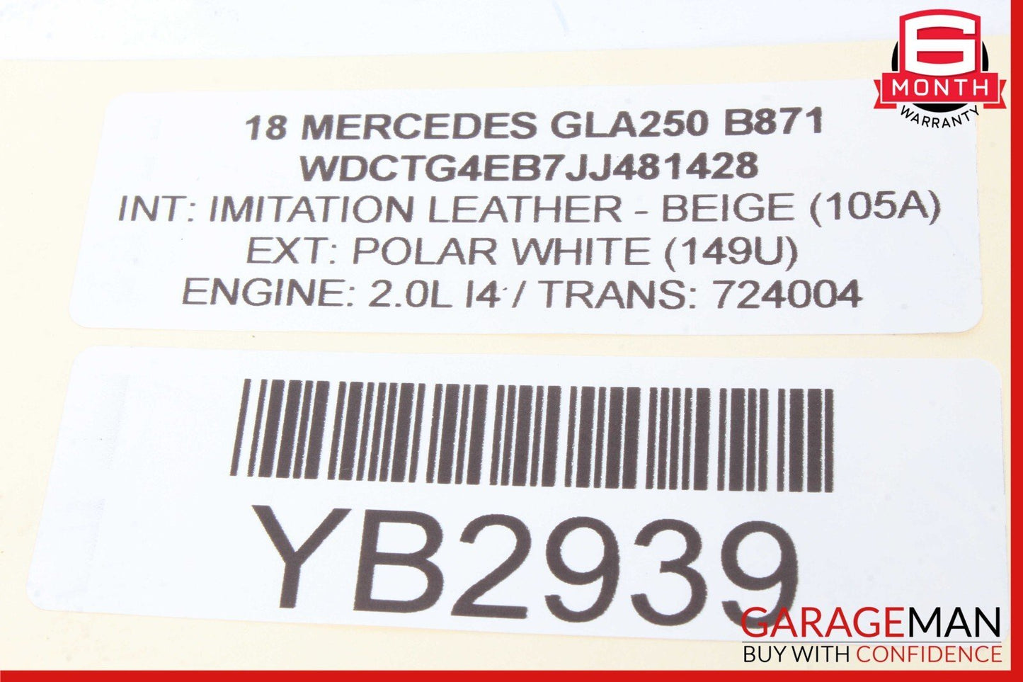 08-17 Mercedes W212 E350 C300 Rear Left Suspension Upper Control Arm OEM