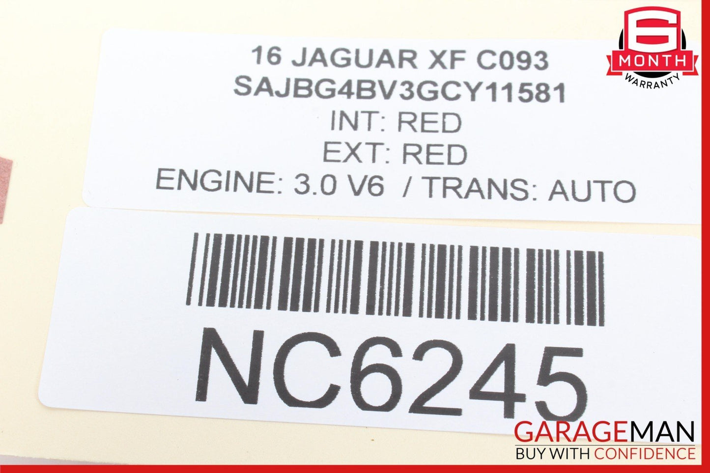 16-20 Jaguar XF Boot Tailgate Release Lane Assist Switch GX7311654HC OEM