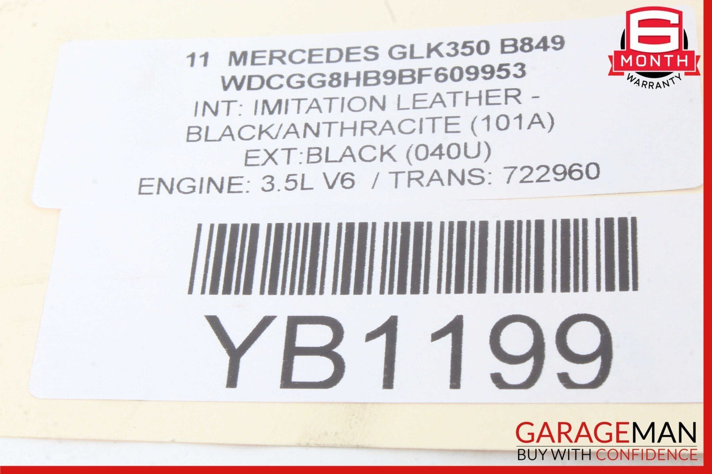 08-17 Mercedes X204 GLK350 E63 AMG Rear Left or Right Upper Trailing Control Arm