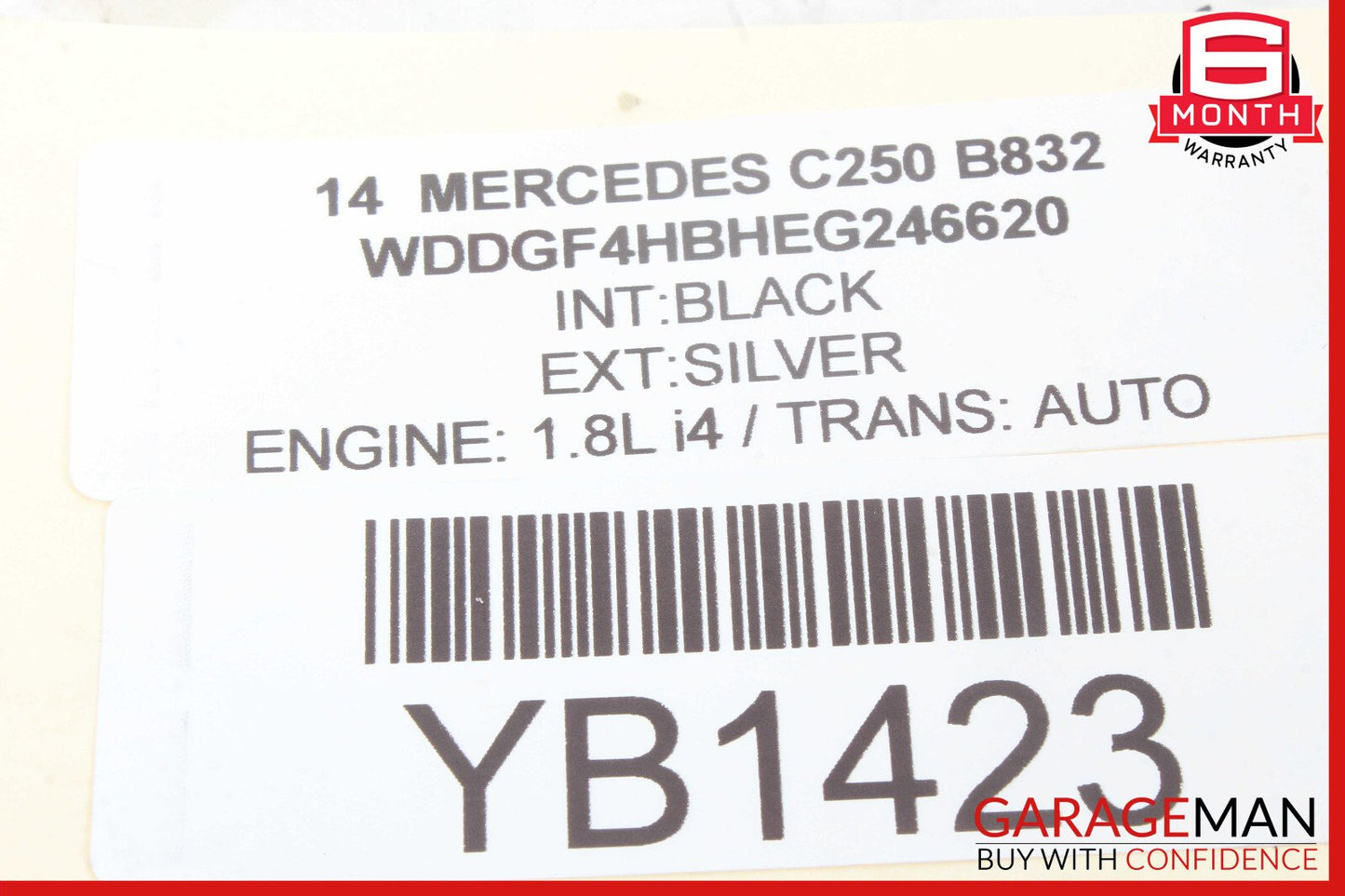 08-18 Mercedes W204 C250 E350 Rear Left / Right Suspension Upper Control Arm OEM
