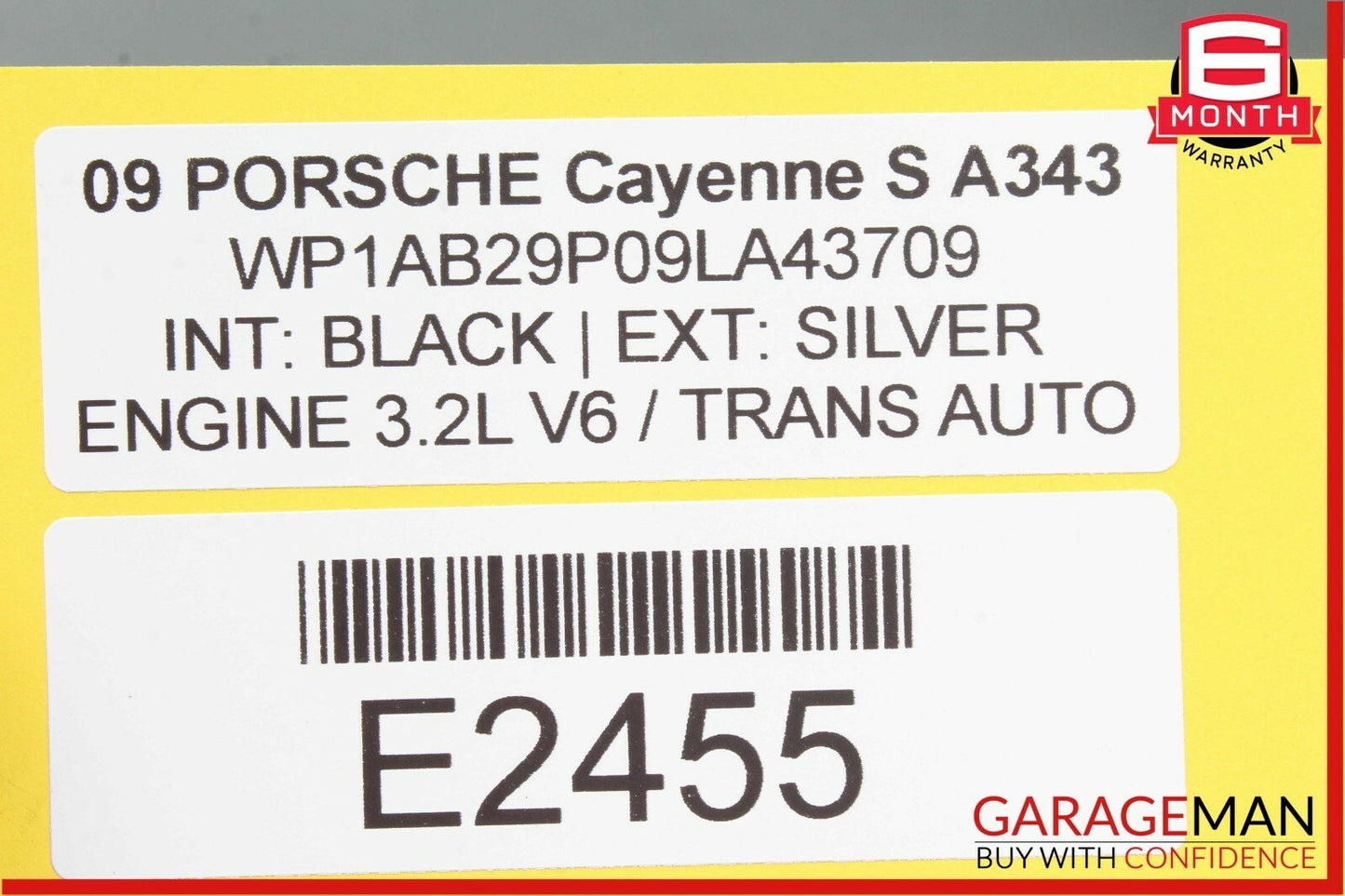 03-10 Porsche Cayenne 955 957 Seat Heater Button Switch OEM