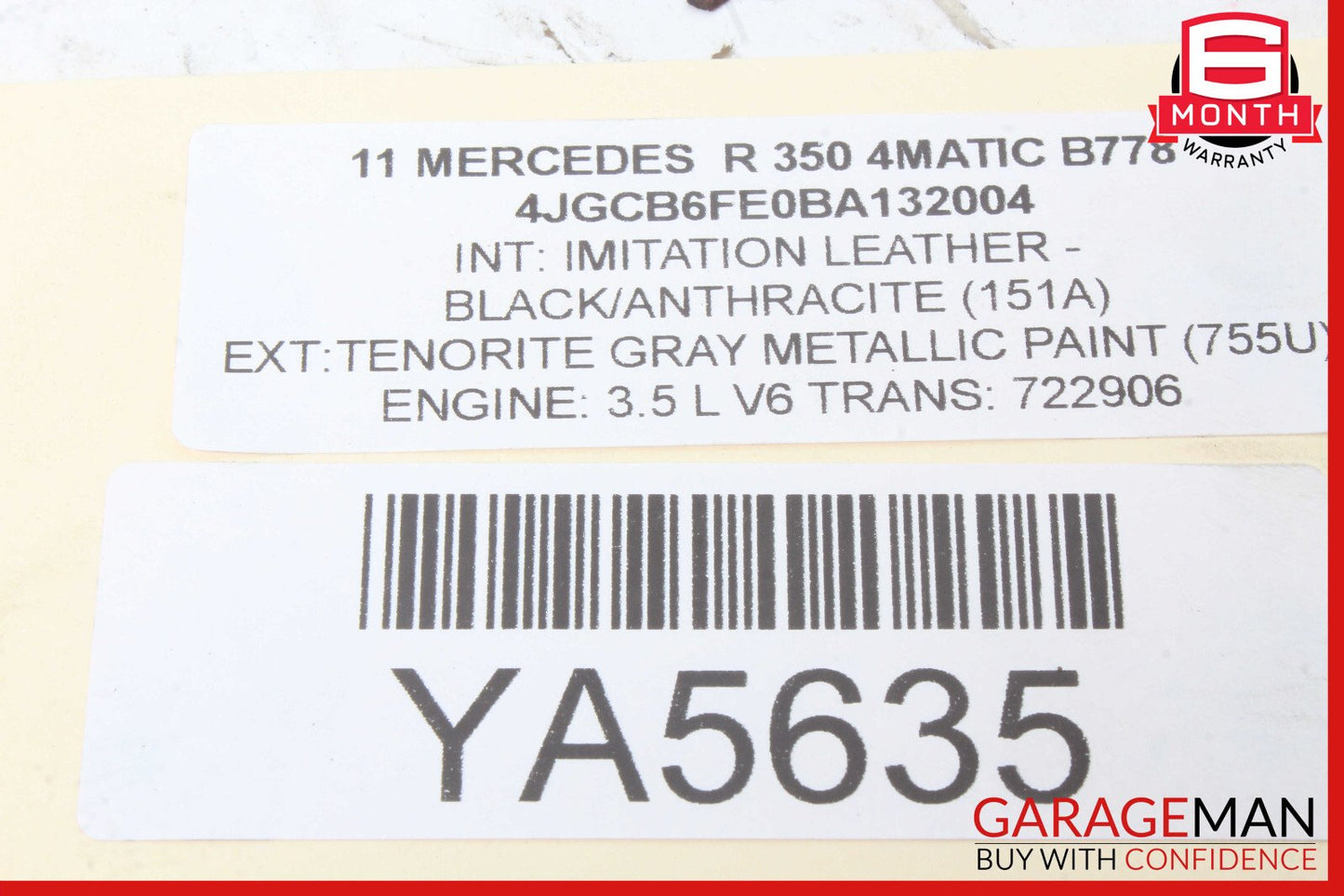 06-13 Mercedes W251 R350 GL550 Rear Left or Right Upper Control Arm OEM