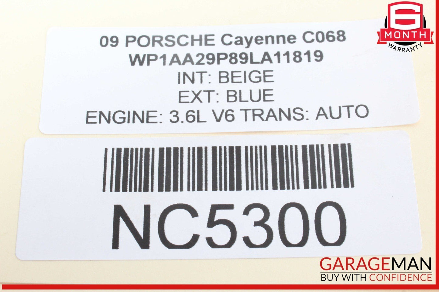 03-10 Porsche Cayenne Rear Left or Right Side Track Bar Tie Rod Control Arm OEM