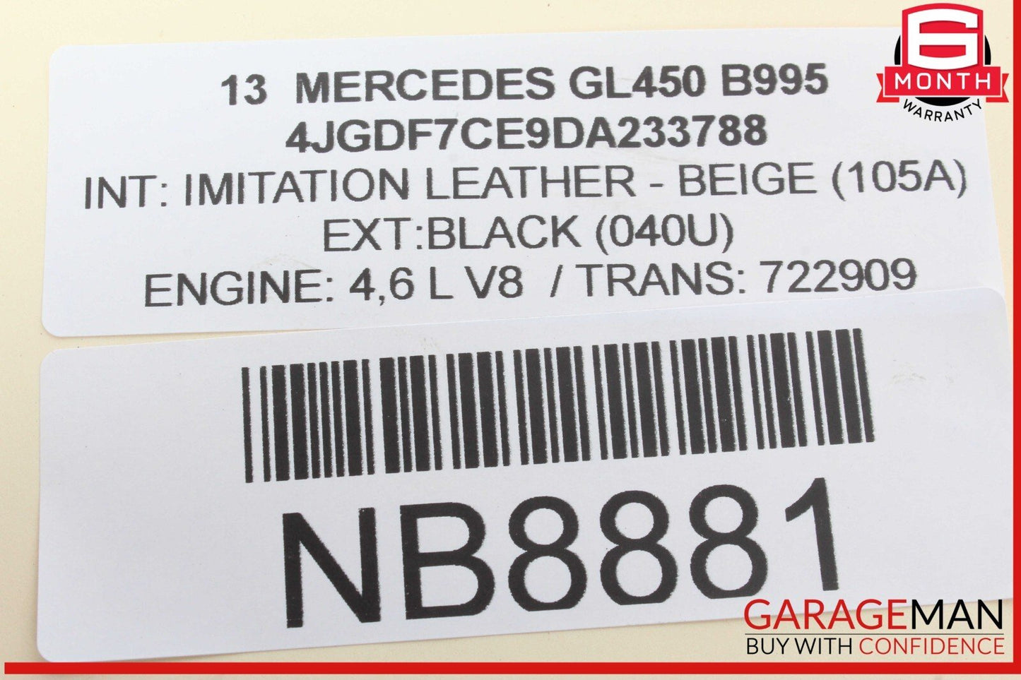 12-20 Mercedes X166 GL450 CLA250 Parking Brake Release Handle 2469050451 OEM