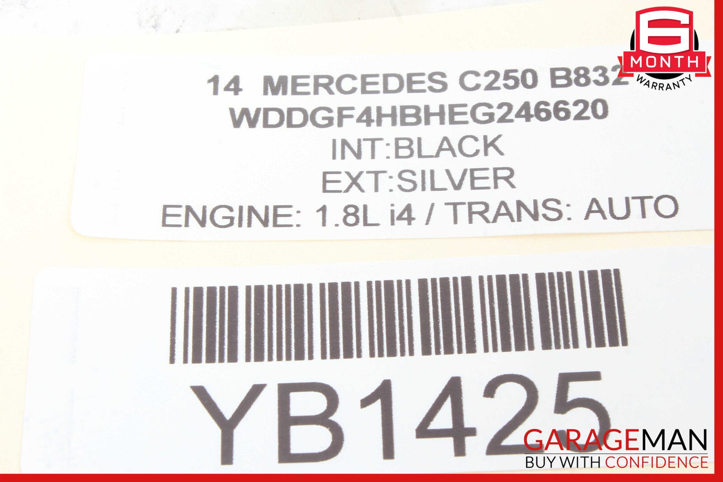 08-20 Mercedes W204 C250 Rear Right / Left Side Upper Control Arm OEM
