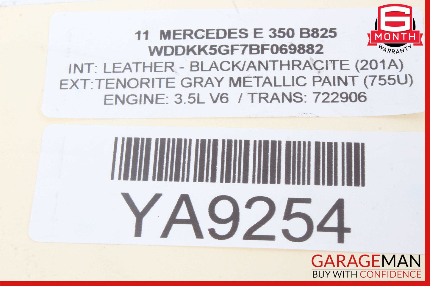 08-17 Mercedes W218 CLS500 E350 Rear Left / Right Side Lower Control Arm
